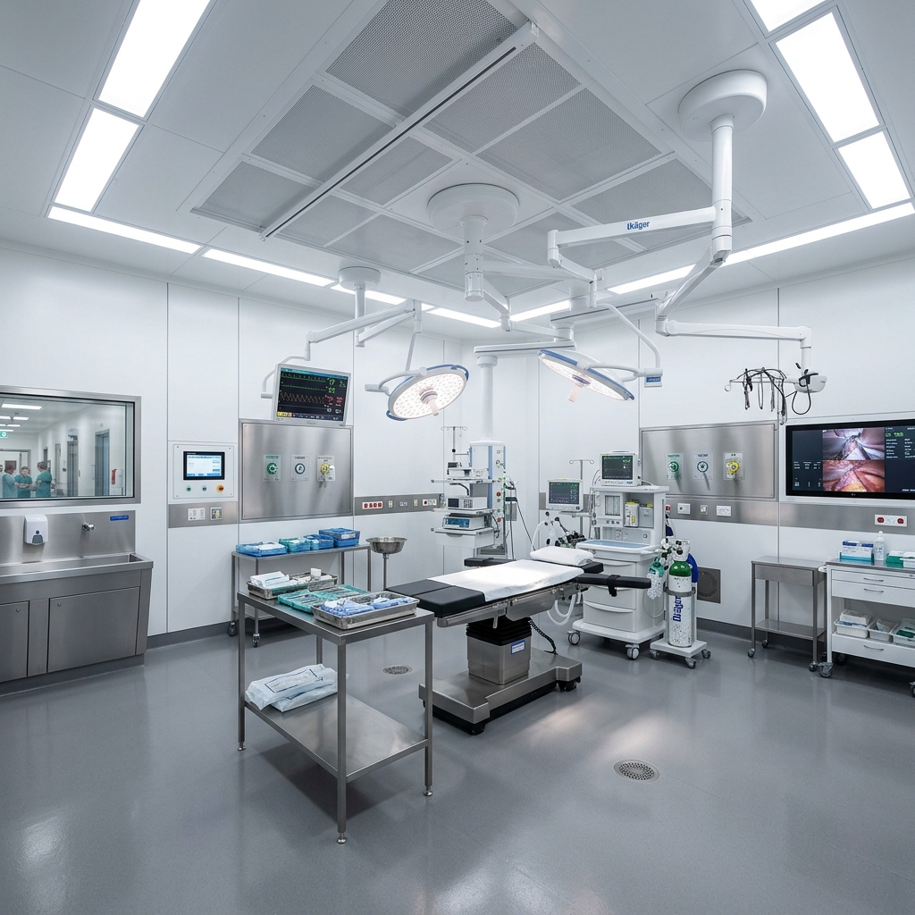 Modular OT & Medical Gas Pipeline — Lifeline Hospital